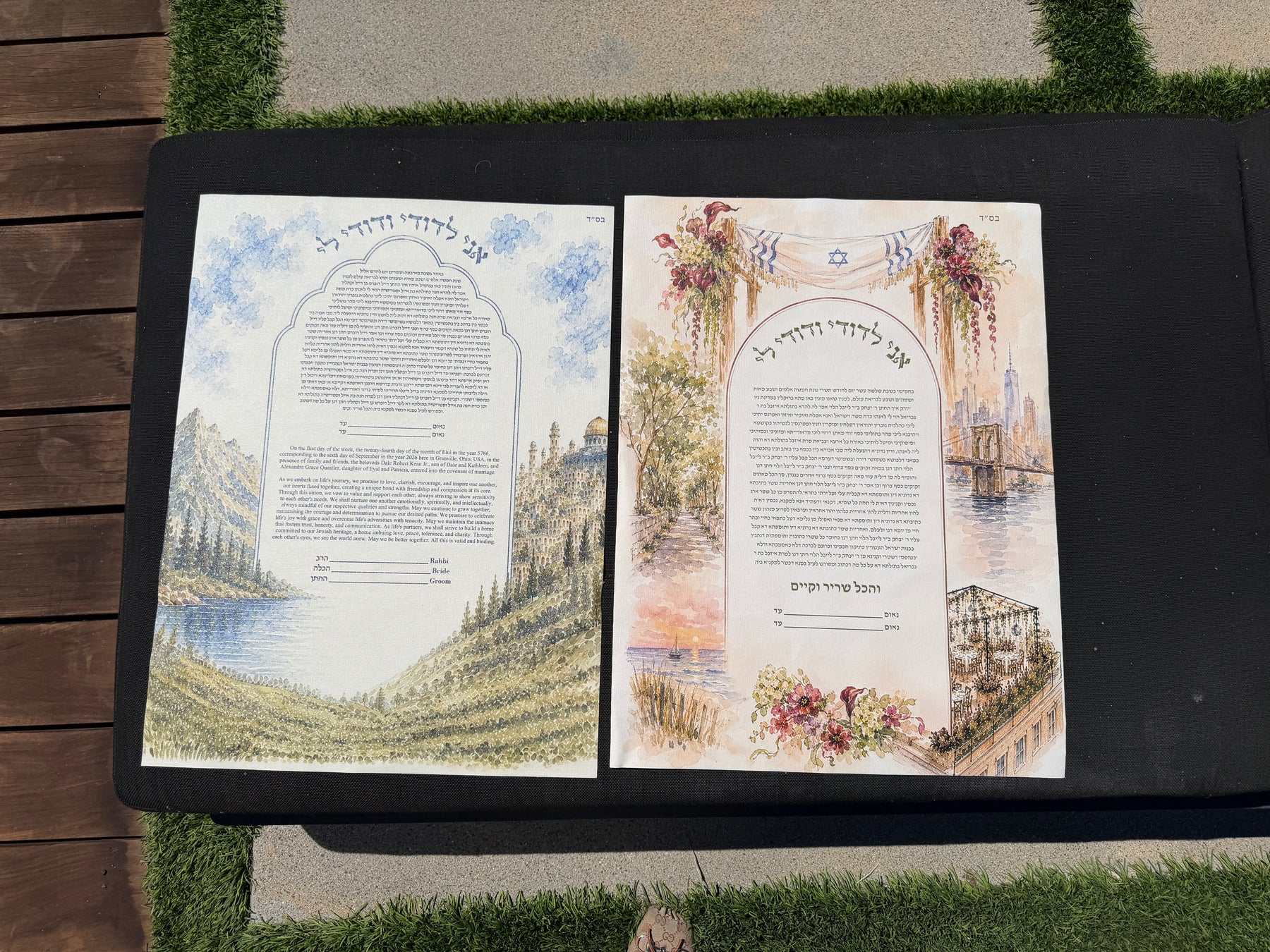 Custom Ketubah