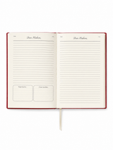 Interior gratitude and reflection prompts, shown in the Cherry Dear Hashem Journal